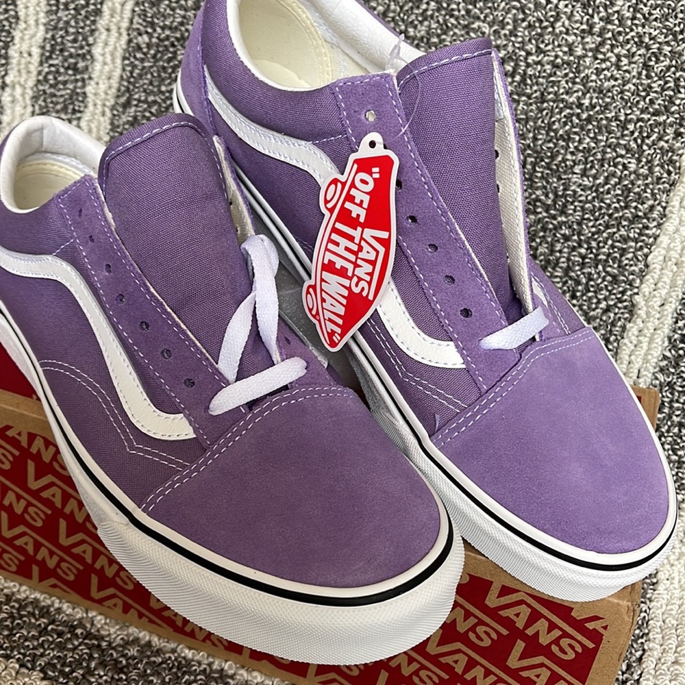 Vans Old Skool Chalk Violet / True White WMNS - Picture 8 of 16